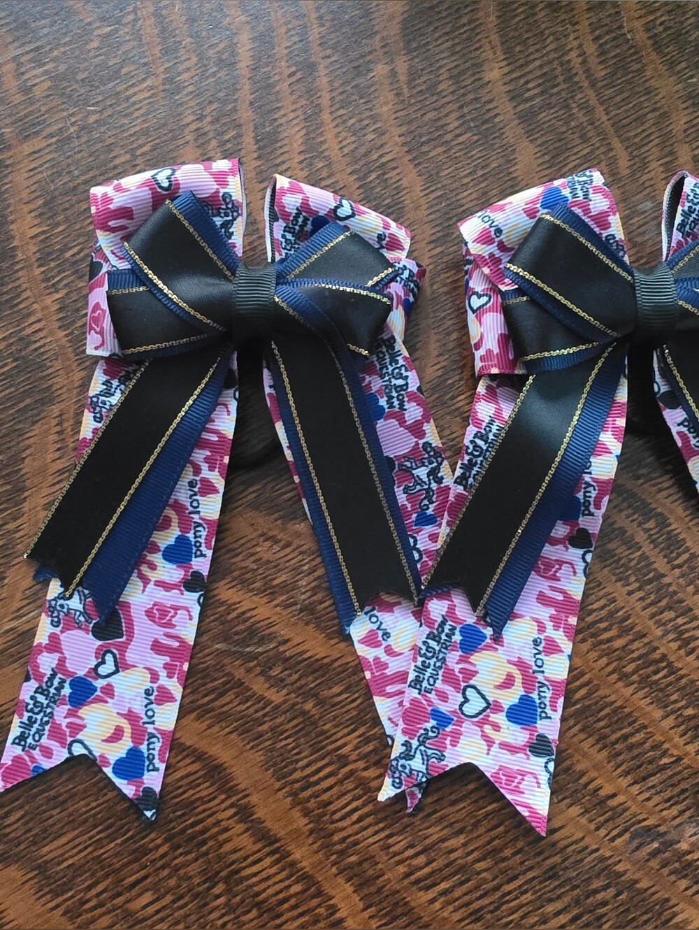 Belle & Bow Equestrian Show Bows